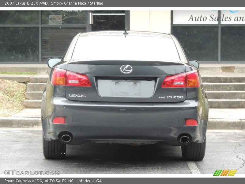 Smoky Granite Mica / Sterling 2007 Lexus IS 250 AWD