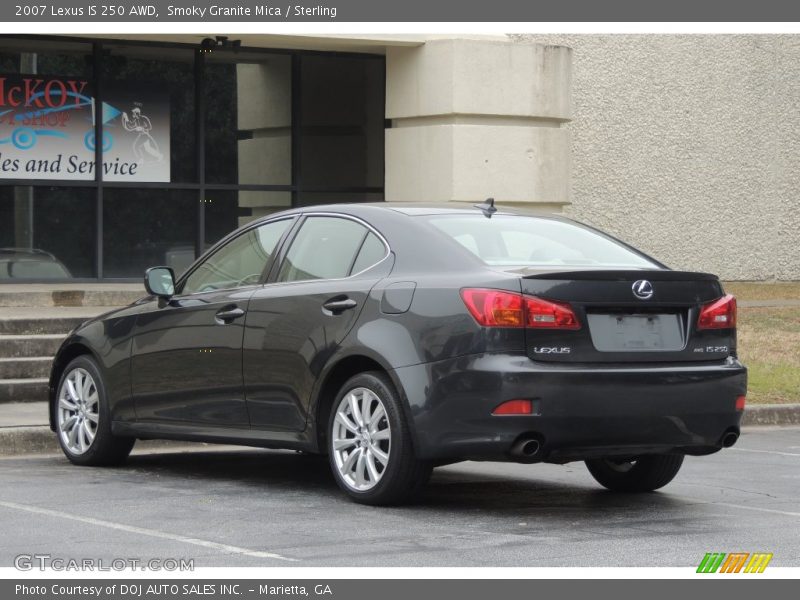 Smoky Granite Mica / Sterling 2007 Lexus IS 250 AWD