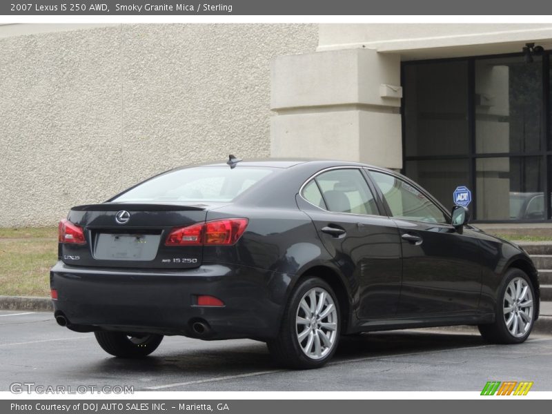 Smoky Granite Mica / Sterling 2007 Lexus IS 250 AWD