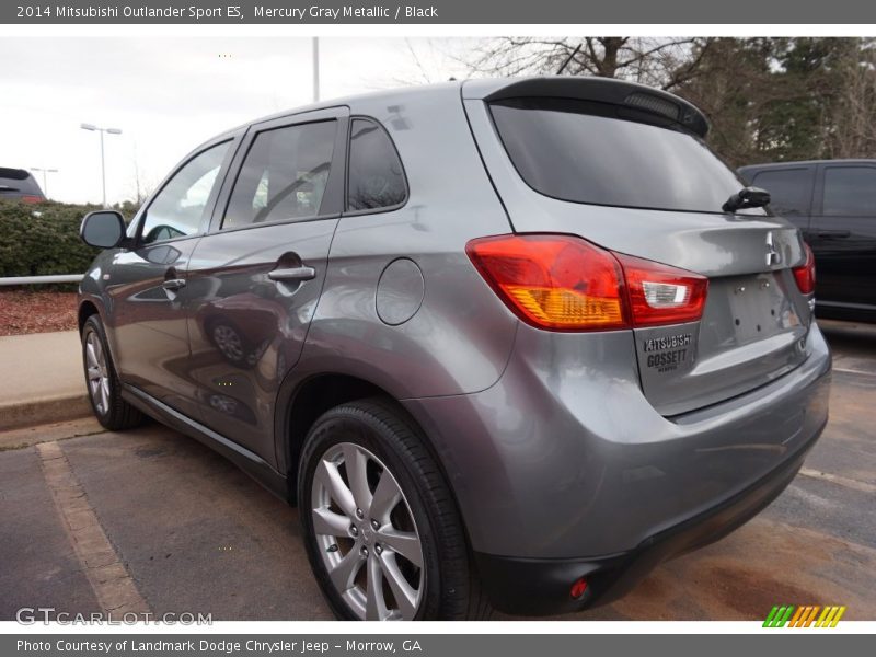 Mercury Gray Metallic / Black 2014 Mitsubishi Outlander Sport ES