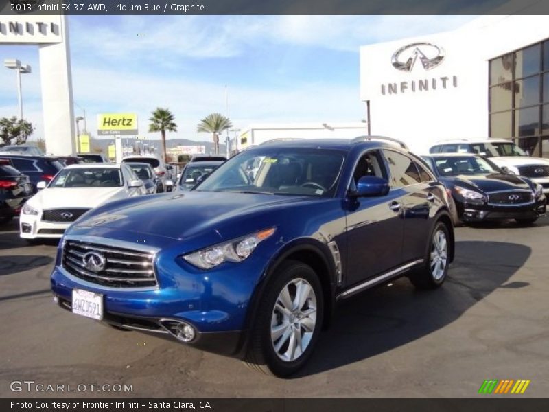 Iridium Blue / Graphite 2013 Infiniti FX 37 AWD