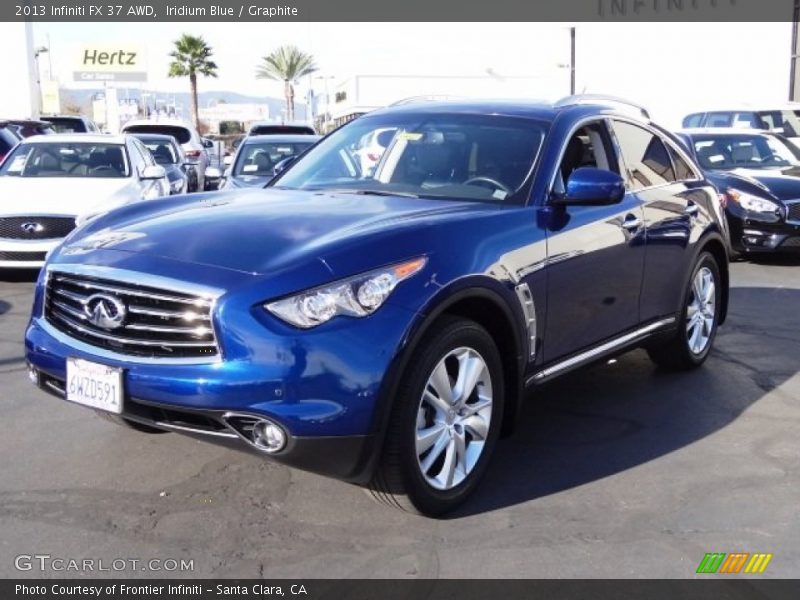 Iridium Blue / Graphite 2013 Infiniti FX 37 AWD