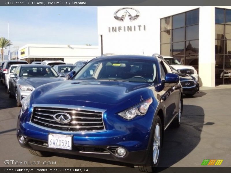 Iridium Blue / Graphite 2013 Infiniti FX 37 AWD