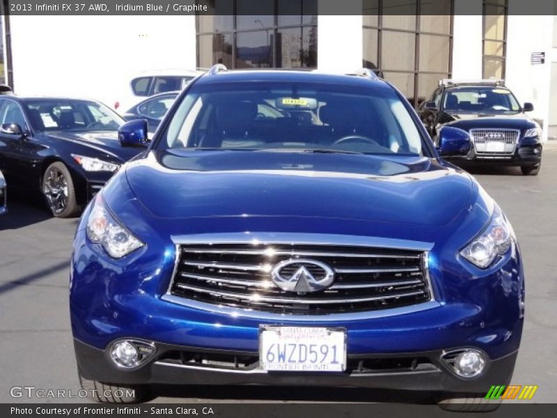 Iridium Blue / Graphite 2013 Infiniti FX 37 AWD