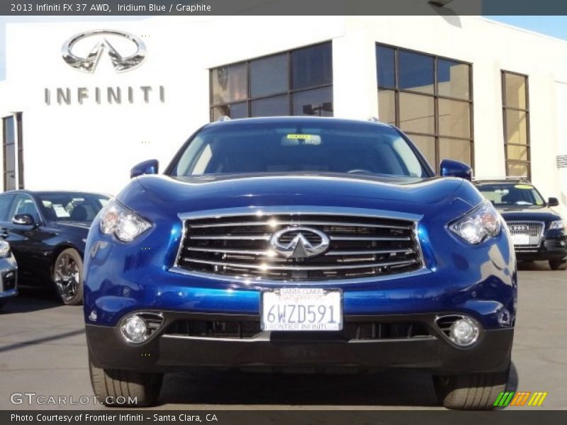 Iridium Blue / Graphite 2013 Infiniti FX 37 AWD