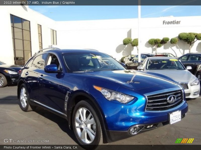 Iridium Blue / Graphite 2013 Infiniti FX 37 AWD