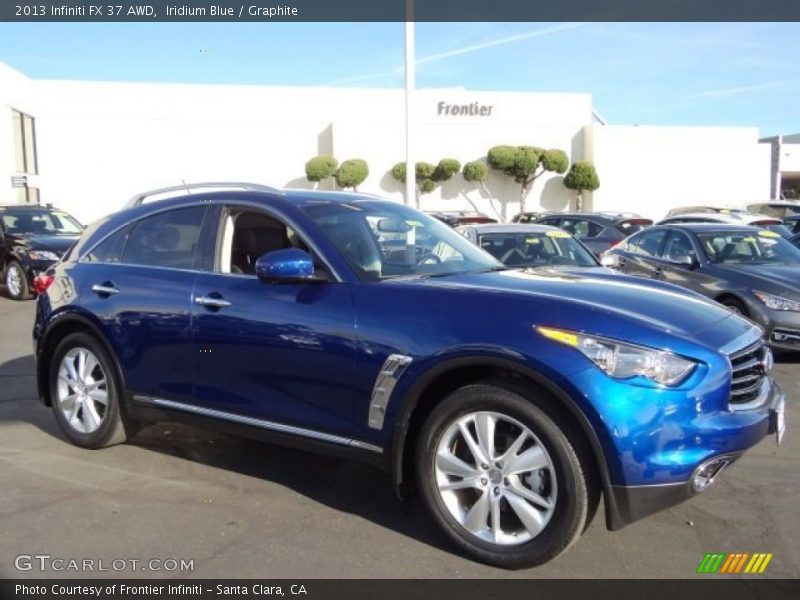 Iridium Blue / Graphite 2013 Infiniti FX 37 AWD