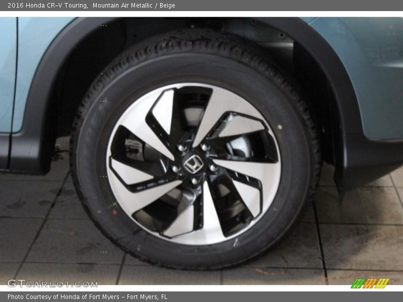 Mountain Air Metallic / Beige 2016 Honda CR-V Touring