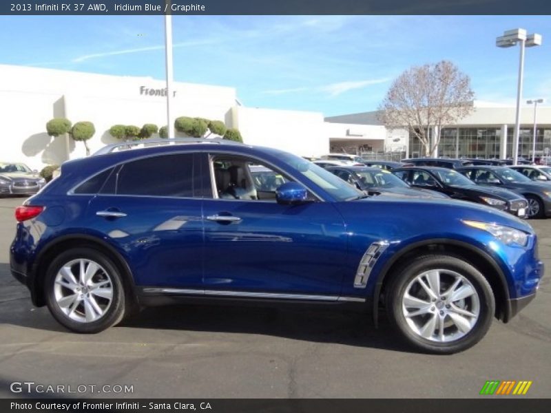 Iridium Blue / Graphite 2013 Infiniti FX 37 AWD