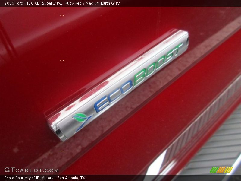 Ruby Red / Medium Earth Gray 2016 Ford F150 XLT SuperCrew