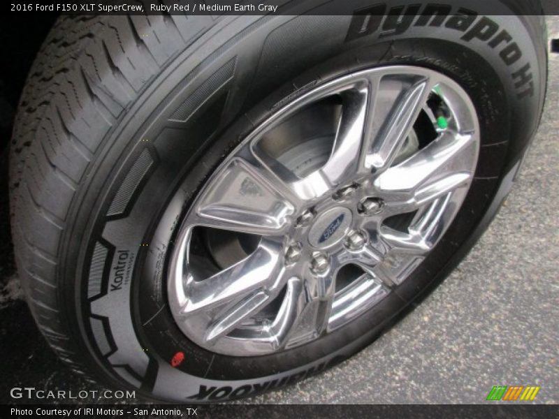Ruby Red / Medium Earth Gray 2016 Ford F150 XLT SuperCrew