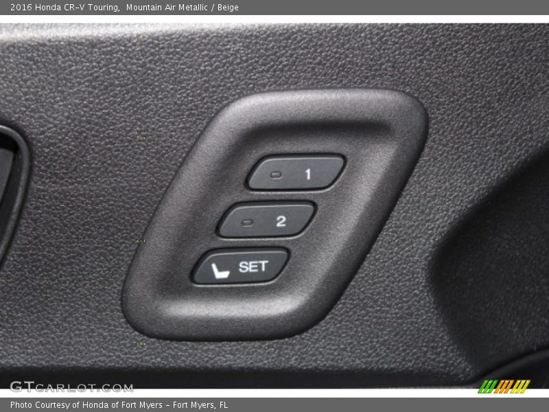 Mountain Air Metallic / Beige 2016 Honda CR-V Touring