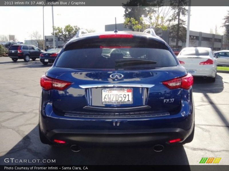 Iridium Blue / Graphite 2013 Infiniti FX 37 AWD