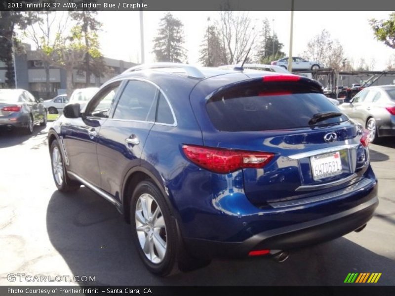 Iridium Blue / Graphite 2013 Infiniti FX 37 AWD