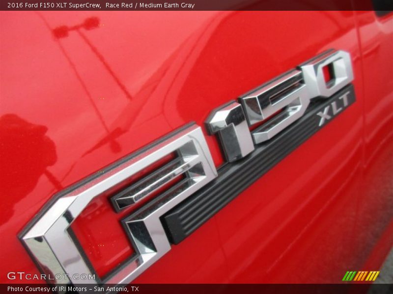 Race Red / Medium Earth Gray 2016 Ford F150 XLT SuperCrew