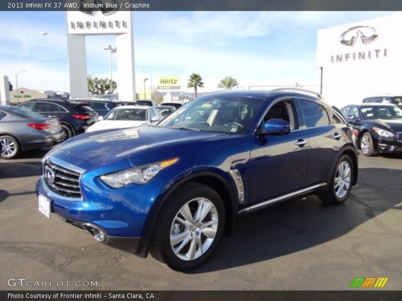 Iridium Blue / Graphite 2013 Infiniti FX 37 AWD