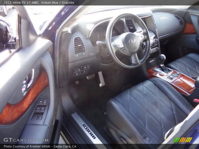 Iridium Blue / Graphite 2013 Infiniti FX 37 AWD