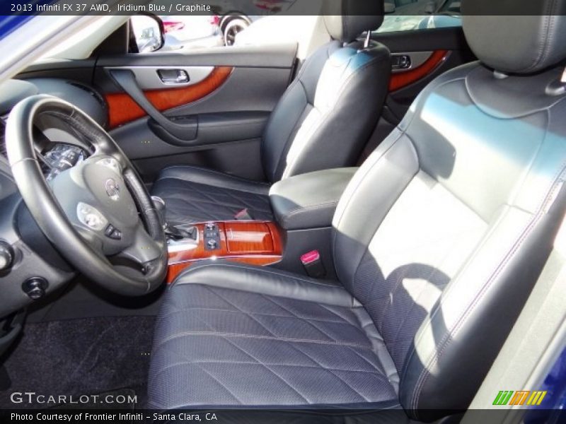 Iridium Blue / Graphite 2013 Infiniti FX 37 AWD