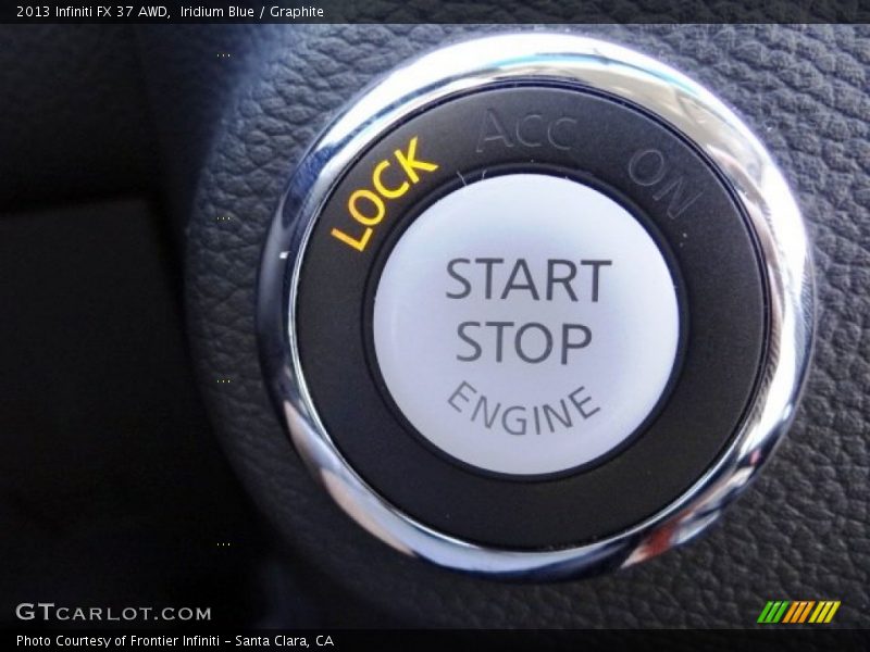 Iridium Blue / Graphite 2013 Infiniti FX 37 AWD