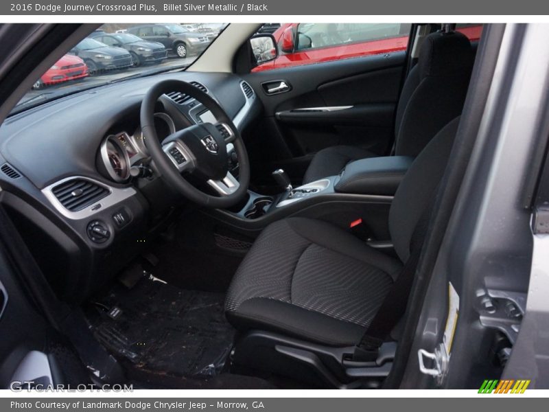 Billet Silver Metallic / Black 2016 Dodge Journey Crossroad Plus