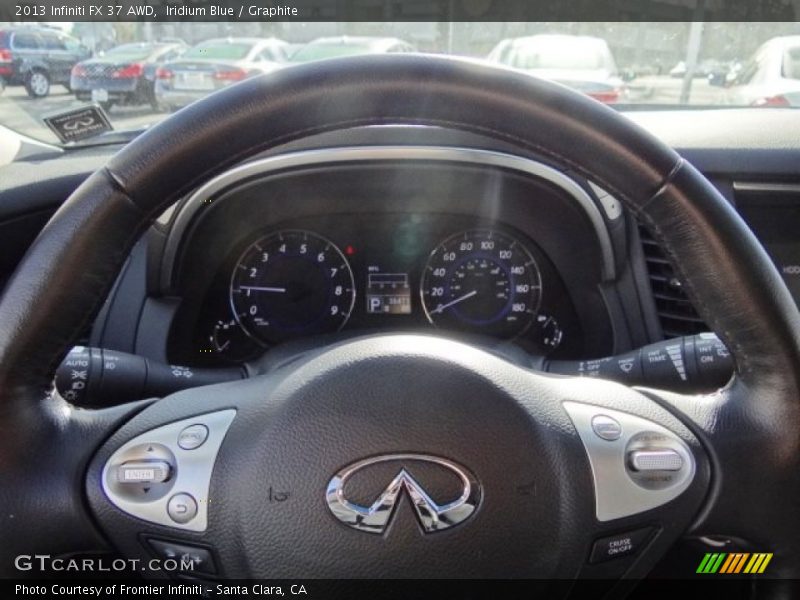 Iridium Blue / Graphite 2013 Infiniti FX 37 AWD