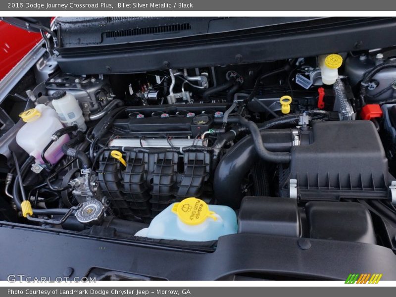 Billet Silver Metallic / Black 2016 Dodge Journey Crossroad Plus