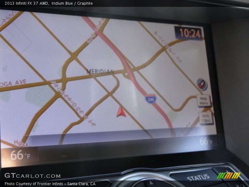 Iridium Blue / Graphite 2013 Infiniti FX 37 AWD