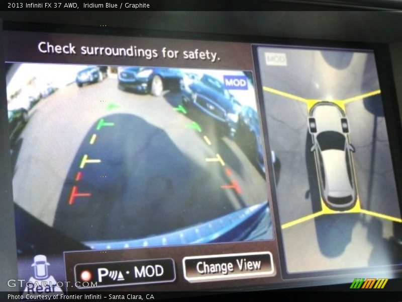 Iridium Blue / Graphite 2013 Infiniti FX 37 AWD