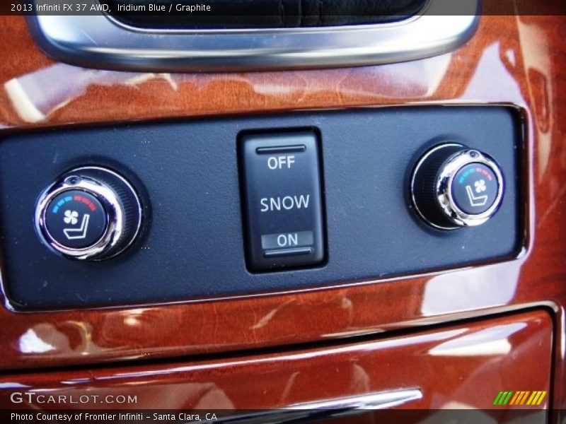 Iridium Blue / Graphite 2013 Infiniti FX 37 AWD