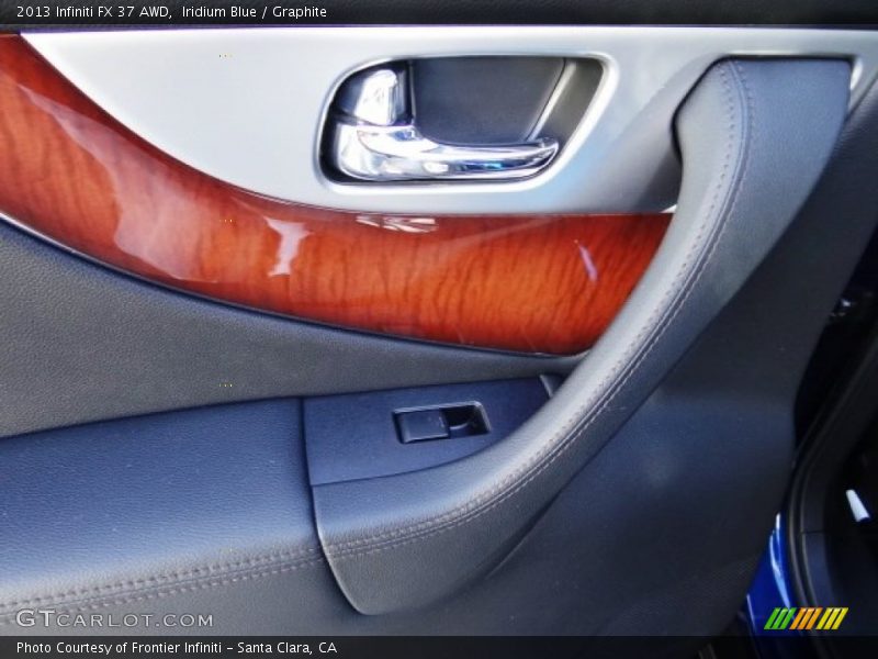 Iridium Blue / Graphite 2013 Infiniti FX 37 AWD