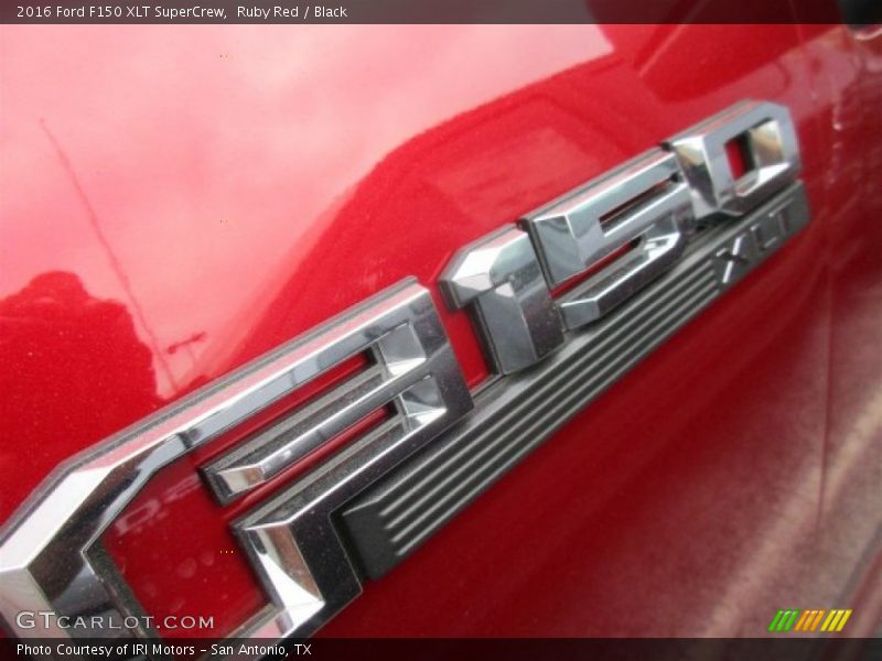 Ruby Red / Black 2016 Ford F150 XLT SuperCrew