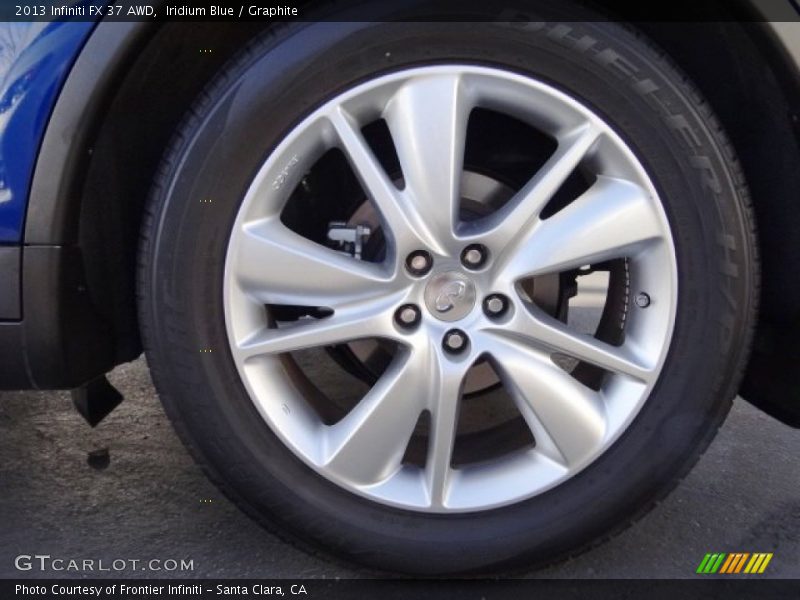 Iridium Blue / Graphite 2013 Infiniti FX 37 AWD