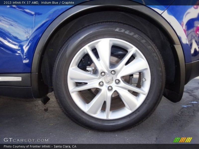 Iridium Blue / Graphite 2013 Infiniti FX 37 AWD