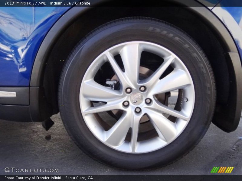 Iridium Blue / Graphite 2013 Infiniti FX 37 AWD