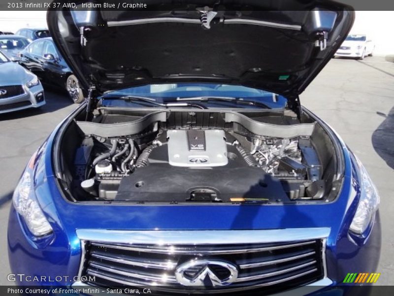 Iridium Blue / Graphite 2013 Infiniti FX 37 AWD