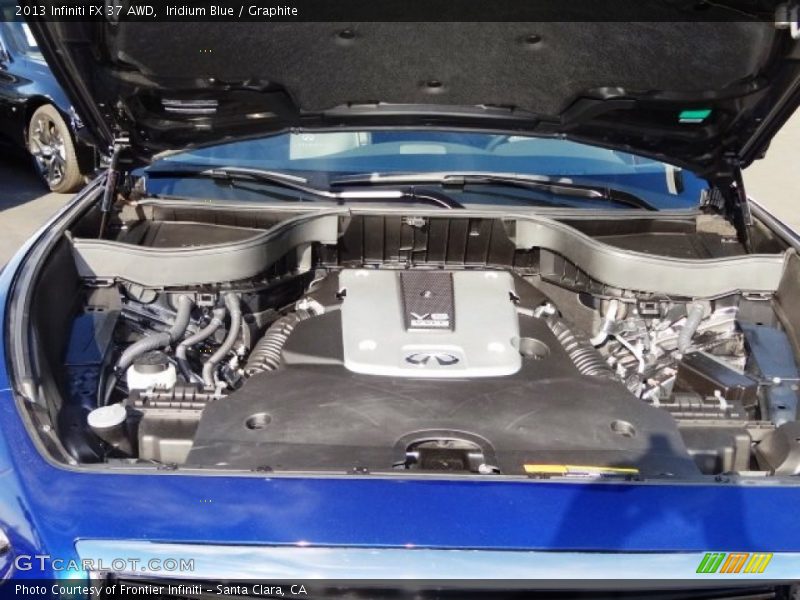 Iridium Blue / Graphite 2013 Infiniti FX 37 AWD