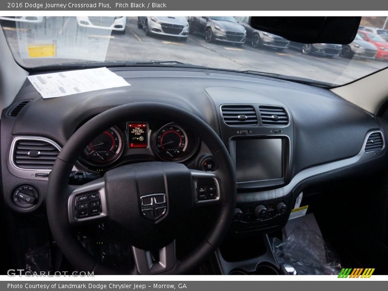 Pitch Black / Black 2016 Dodge Journey Crossroad Plus