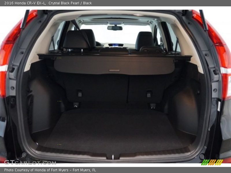 Crystal Black Pearl / Black 2016 Honda CR-V EX-L