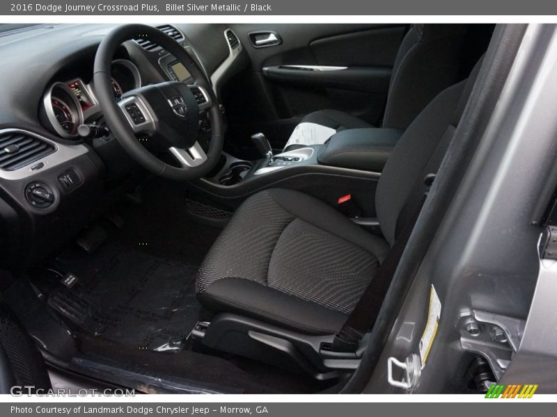 Billet Silver Metallic / Black 2016 Dodge Journey Crossroad Plus