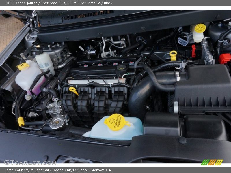 Billet Silver Metallic / Black 2016 Dodge Journey Crossroad Plus