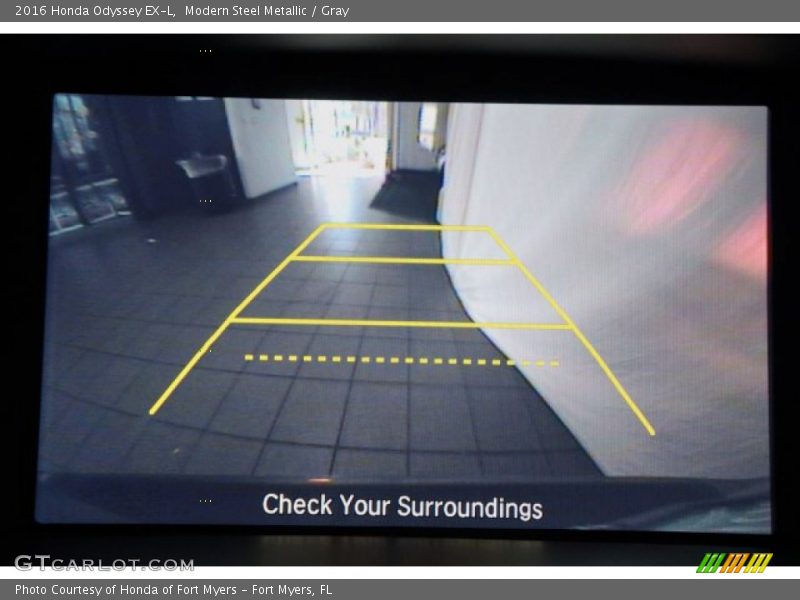 Modern Steel Metallic / Gray 2016 Honda Odyssey EX-L