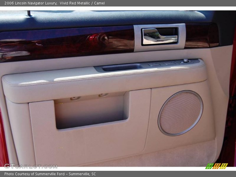 Vivid Red Metallic / Camel 2006 Lincoln Navigator Luxury