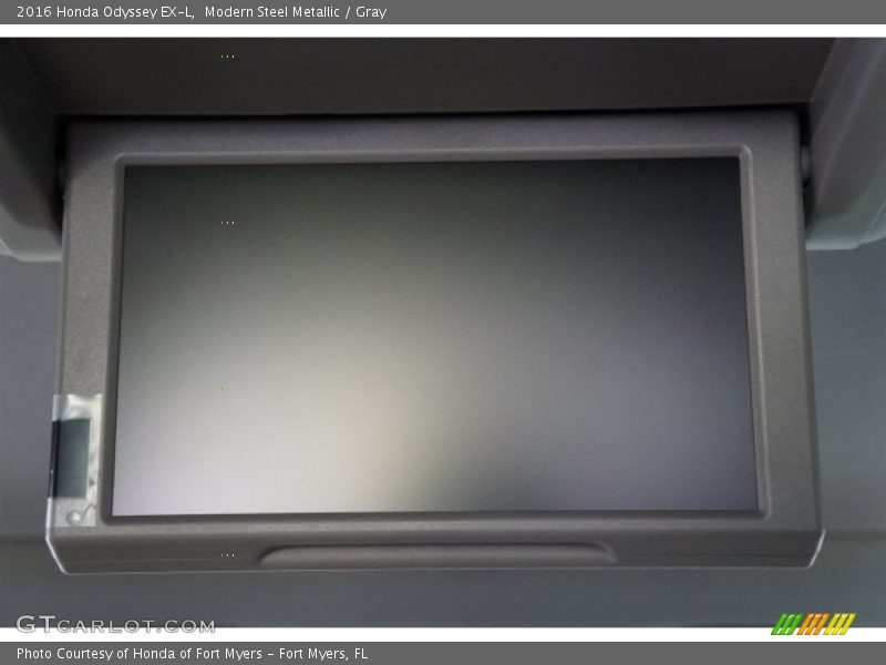 Modern Steel Metallic / Gray 2016 Honda Odyssey EX-L