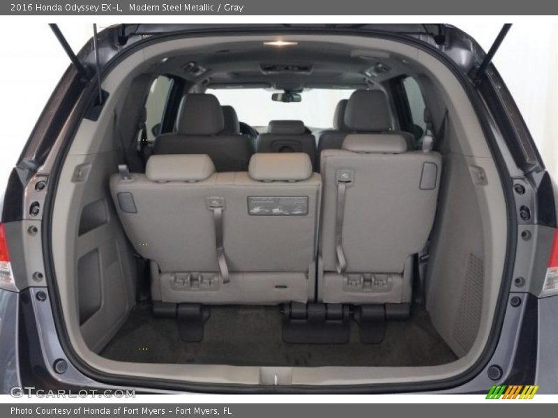 Modern Steel Metallic / Gray 2016 Honda Odyssey EX-L