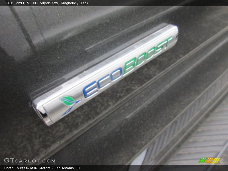 Magnetic / Black 2016 Ford F150 XLT SuperCrew