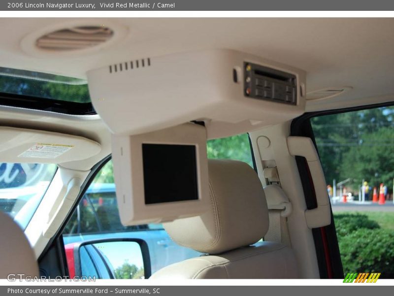 Vivid Red Metallic / Camel 2006 Lincoln Navigator Luxury