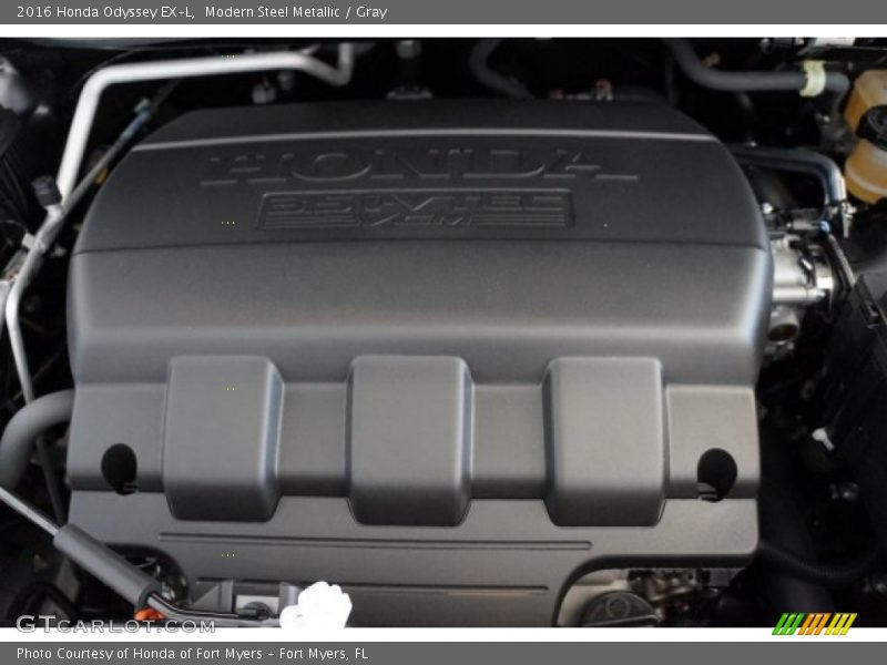 Modern Steel Metallic / Gray 2016 Honda Odyssey EX-L