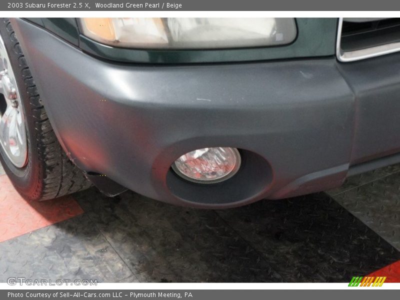 Woodland Green Pearl / Beige 2003 Subaru Forester 2.5 X