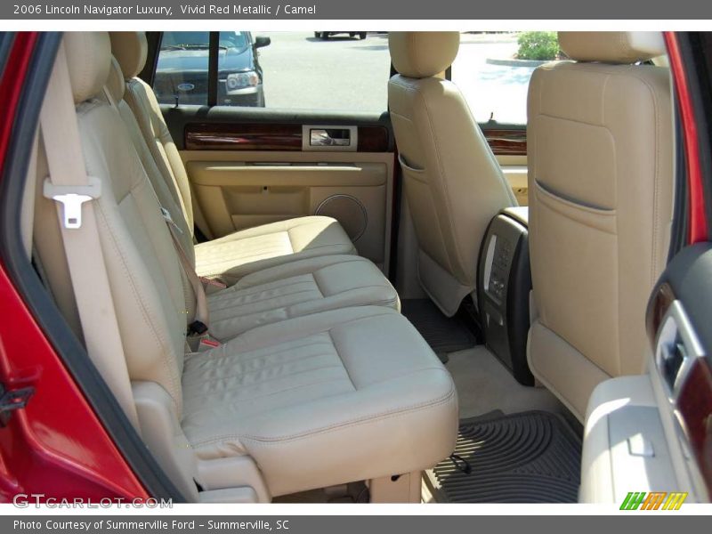 Vivid Red Metallic / Camel 2006 Lincoln Navigator Luxury