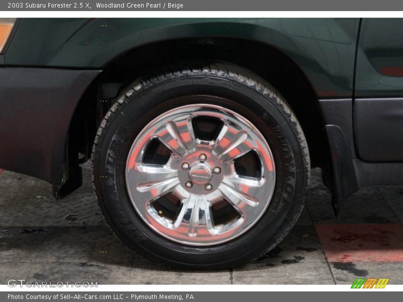 Woodland Green Pearl / Beige 2003 Subaru Forester 2.5 X